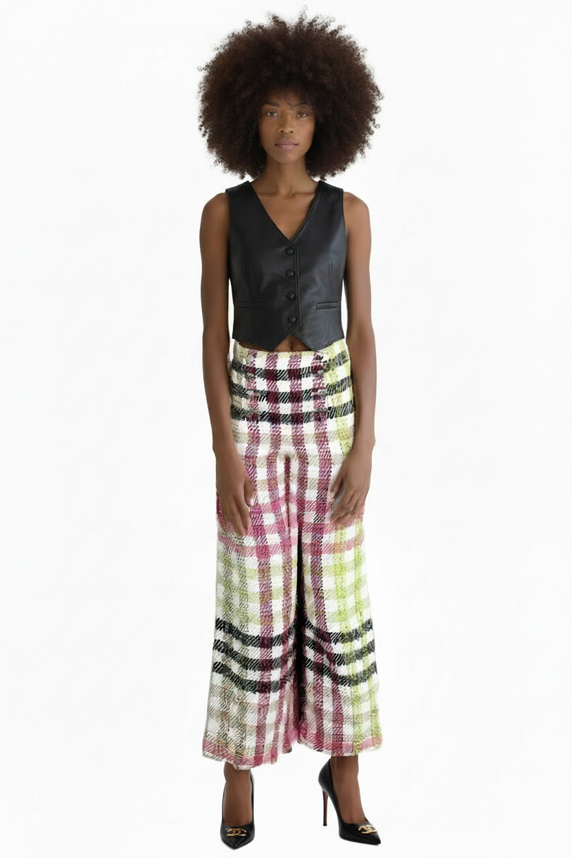 Chanel : Un pantalon en laine avec des vêtements 100% personnalisés